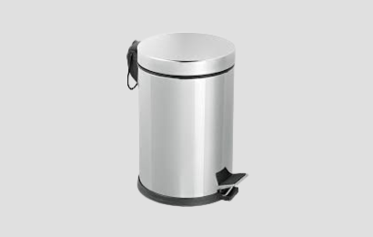 Poubelle ronde Inox tetouan